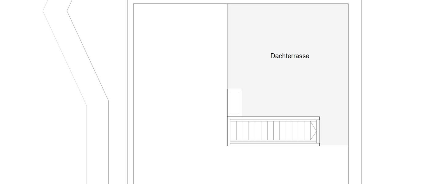 attico con terrazzo München Neuhausen 02 planimetria 14699