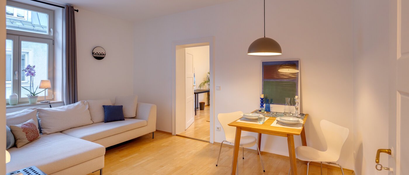 appartamento München Untersendling 01 zona living 14701