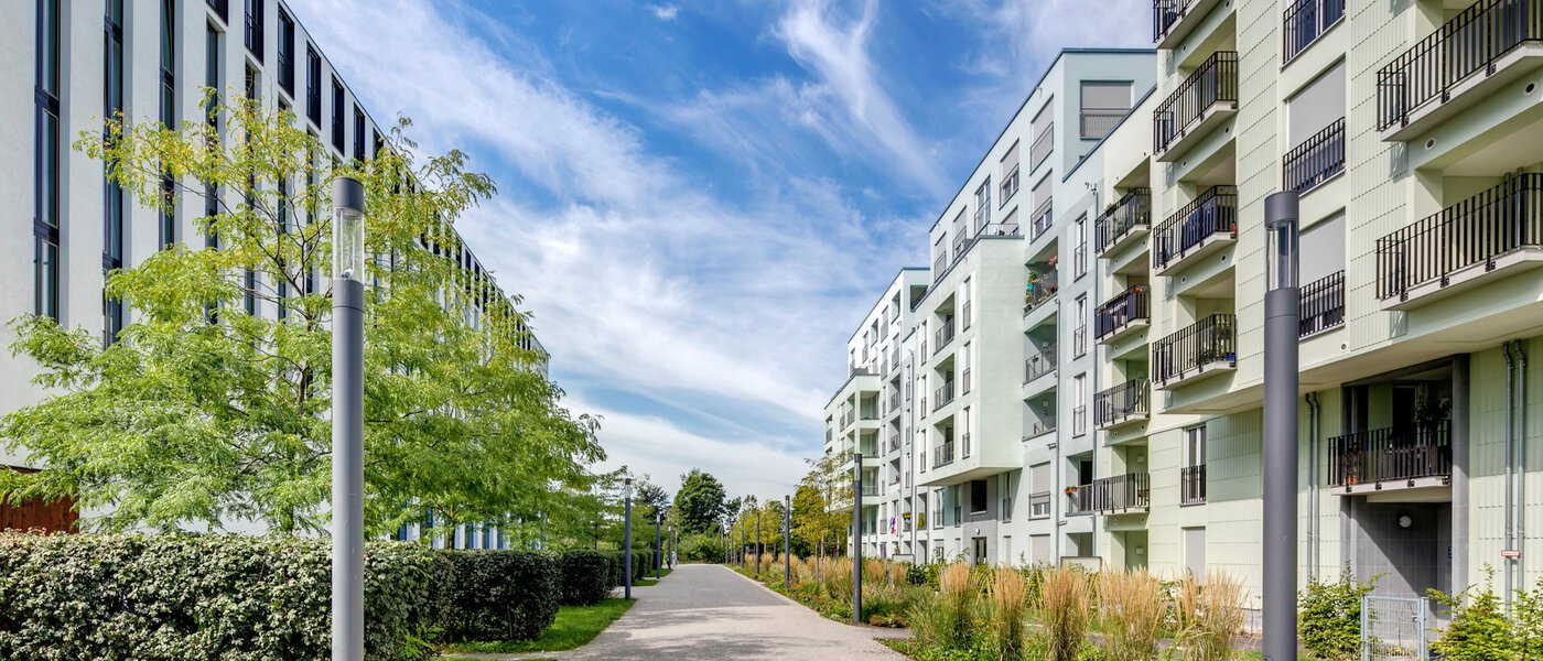 appartamento München Milbertshofen 04 cortile interno  14703