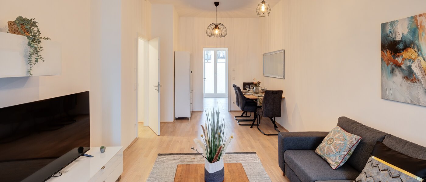 appartamento München Milbertshofen 03 zona living 14703