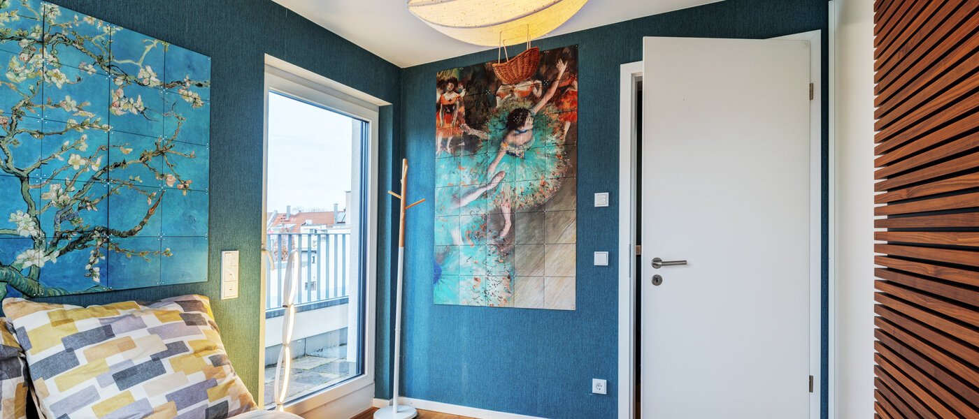 penthouse München Trudering 02 camera da letto 14707