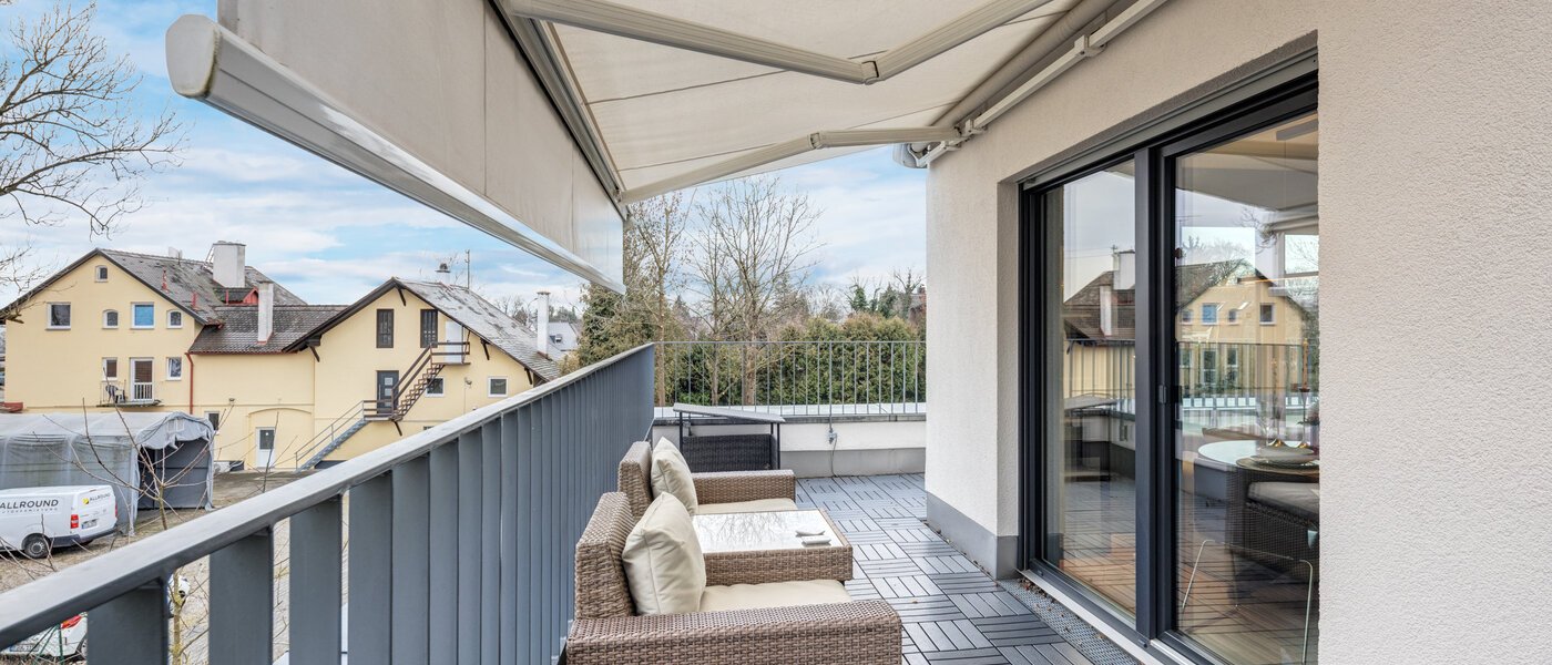 penthouse München Trudering 02 terrazza sul tetto 14707