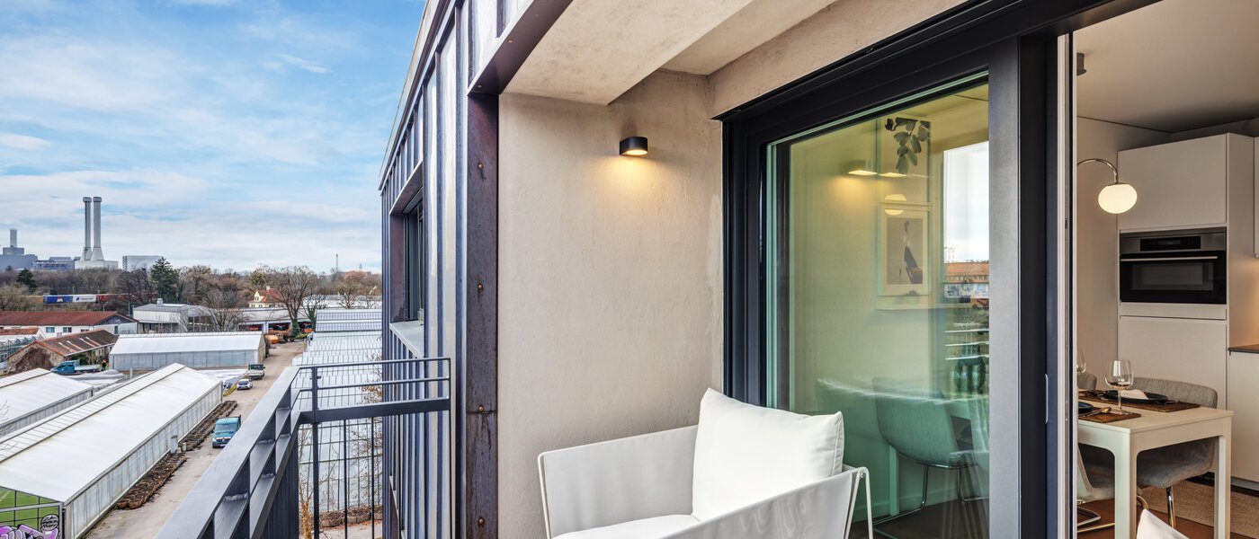 appartamento München Untergiesing 03 balcone 14708