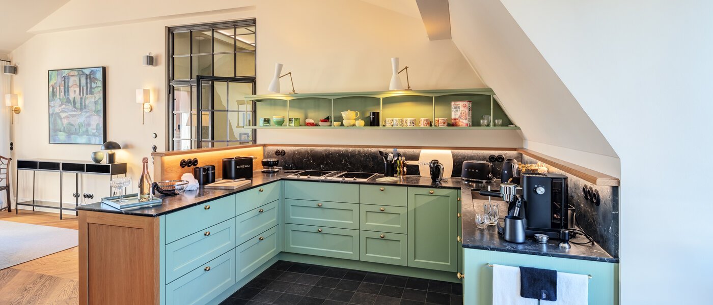 attico München Neuhausen 01 cucina 14709