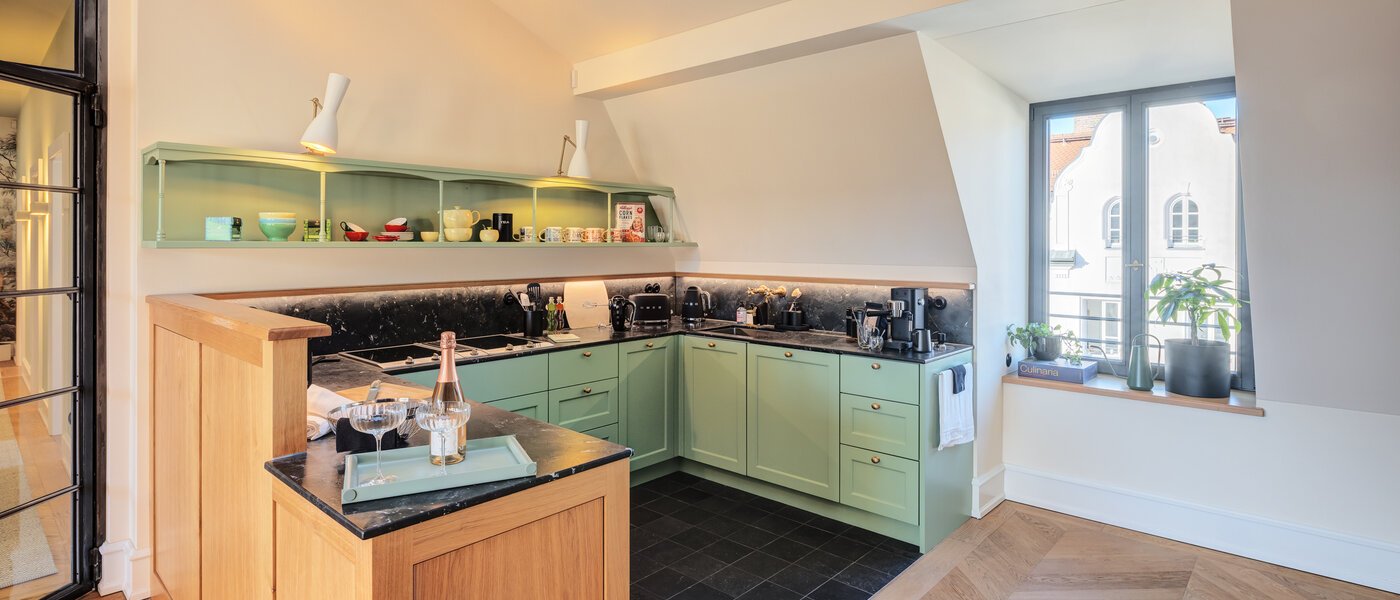 attico München Neuhausen 03 cucina 14709