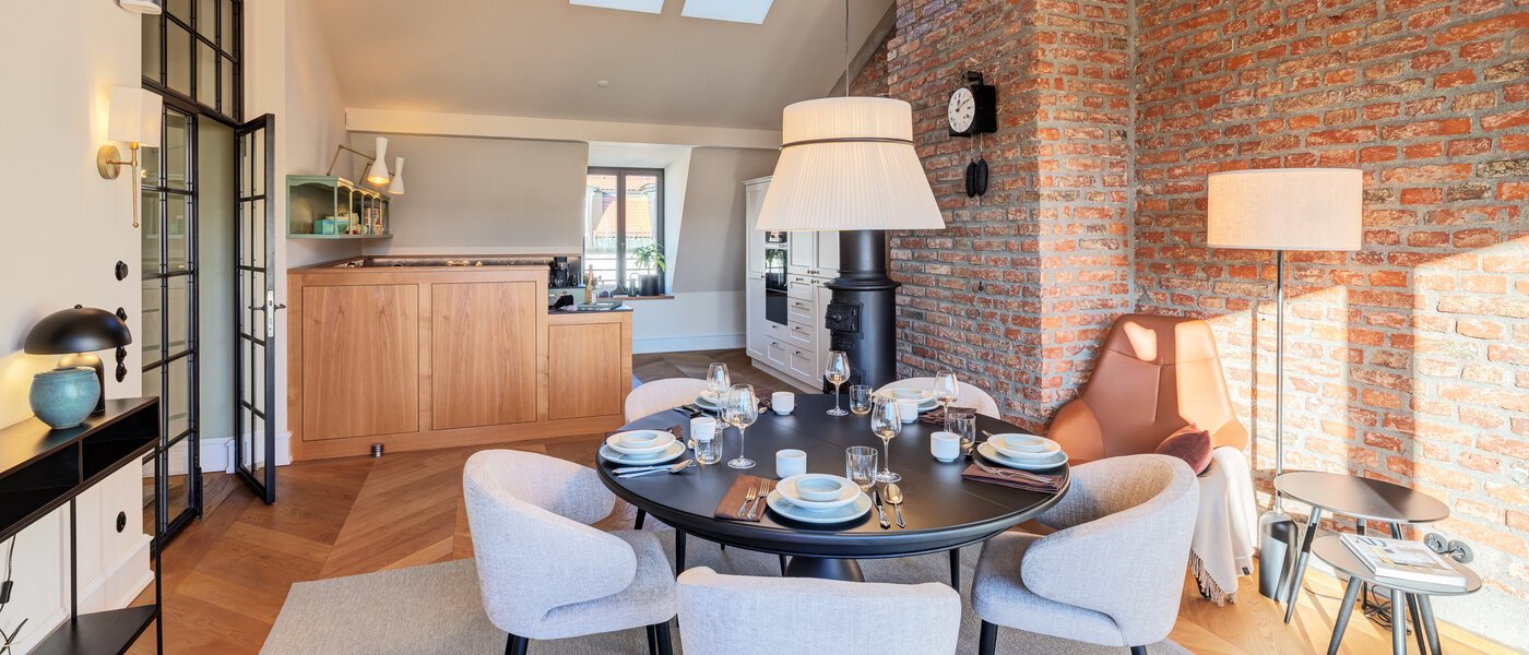 attico München Neuhausen 07 cucina 14709