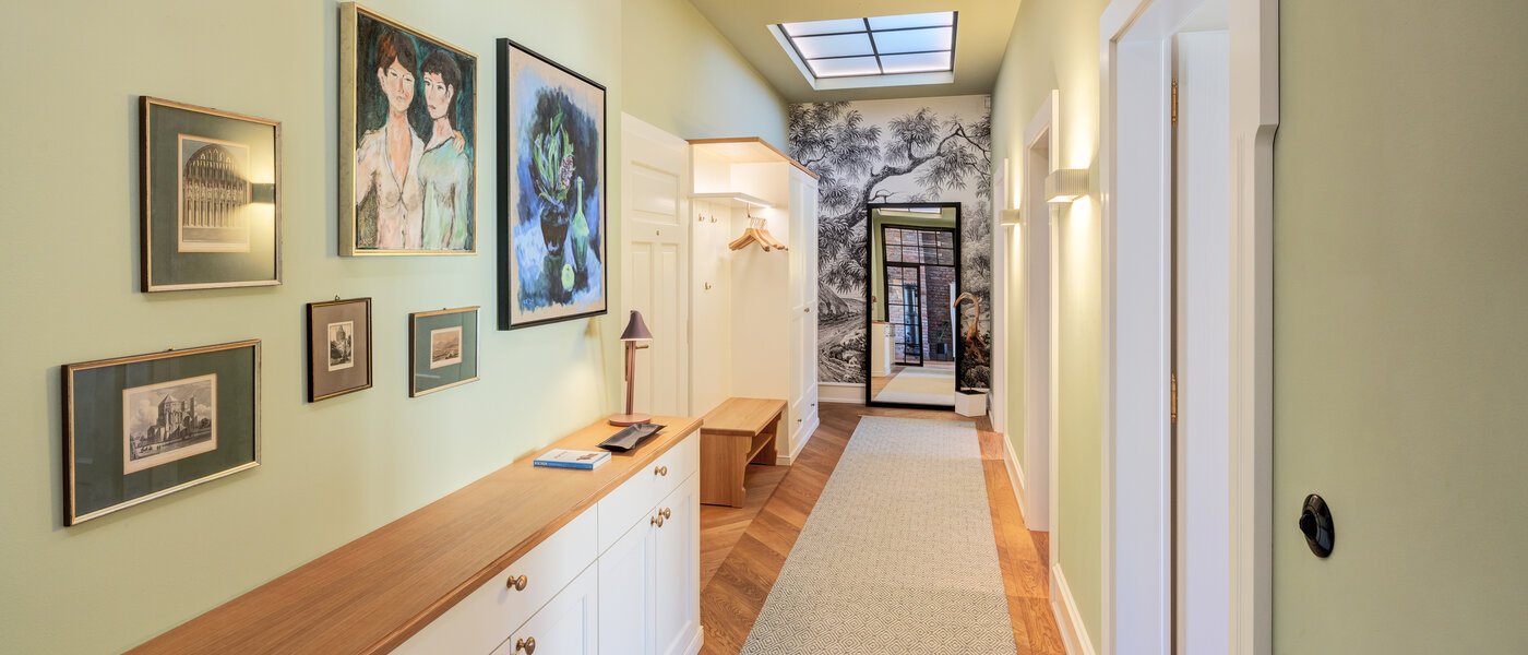 attico München Neuhausen 01 ingresso/corridioio 14709