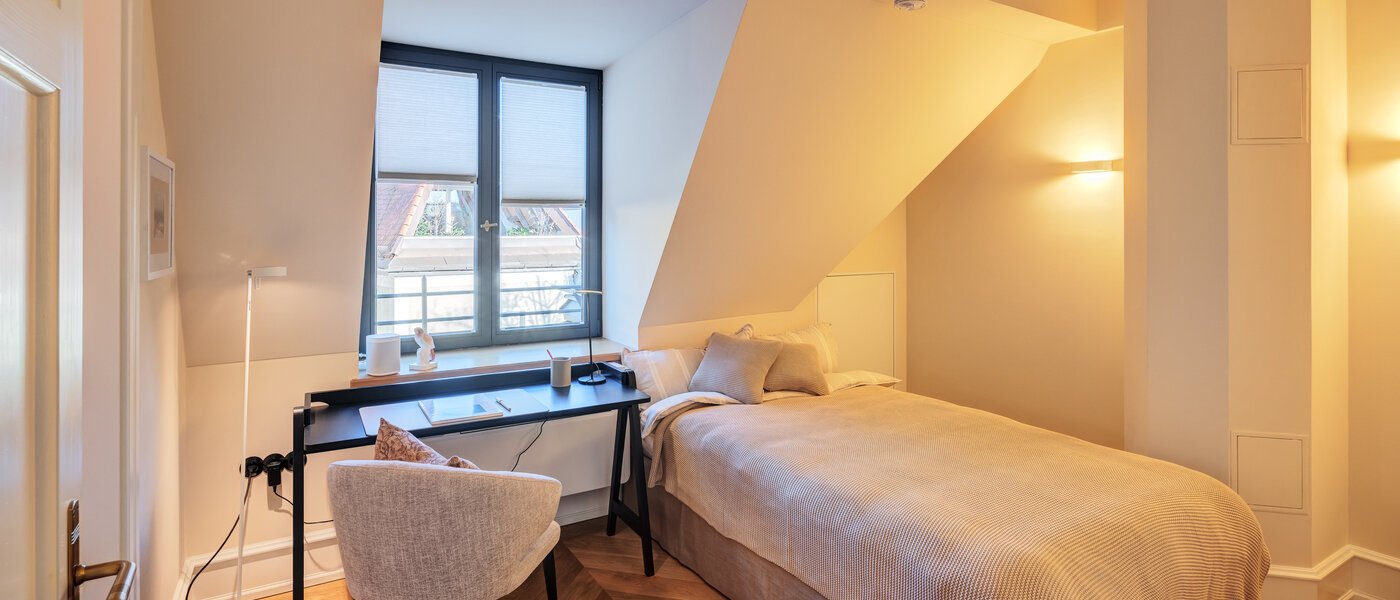 attico München Neuhausen 02 2° camera da letto 14709