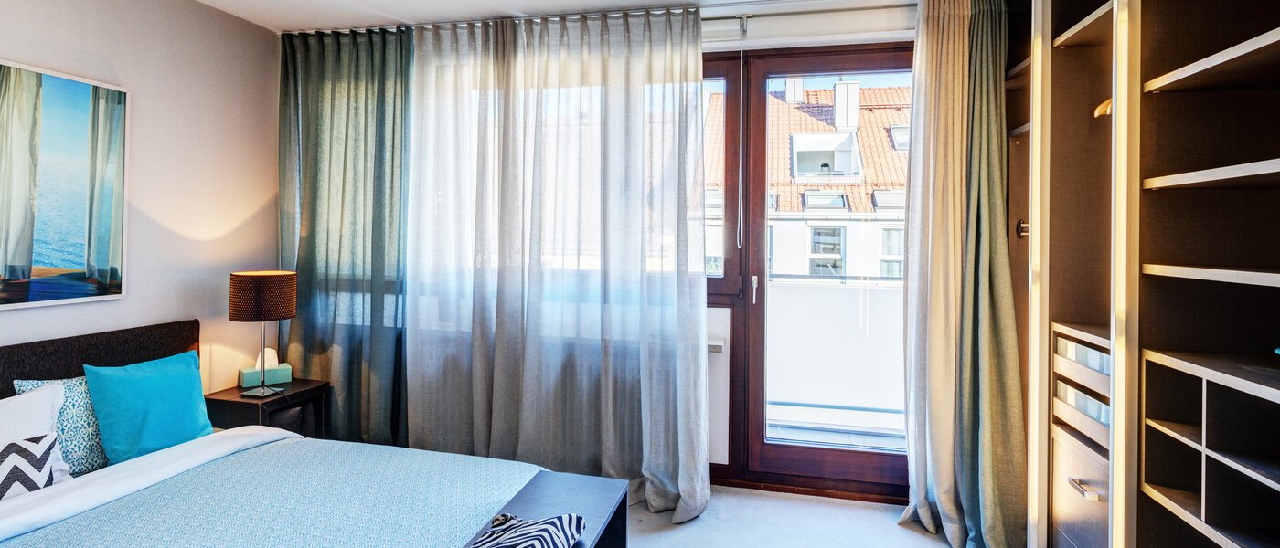 maisonette München Maxvorstadt 02 camera da letto 14710