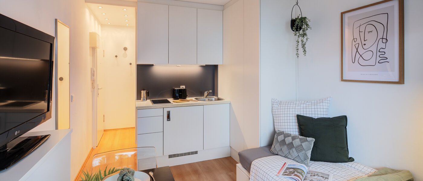 appartamento München Glockenbachviertel 03 zona living 14711