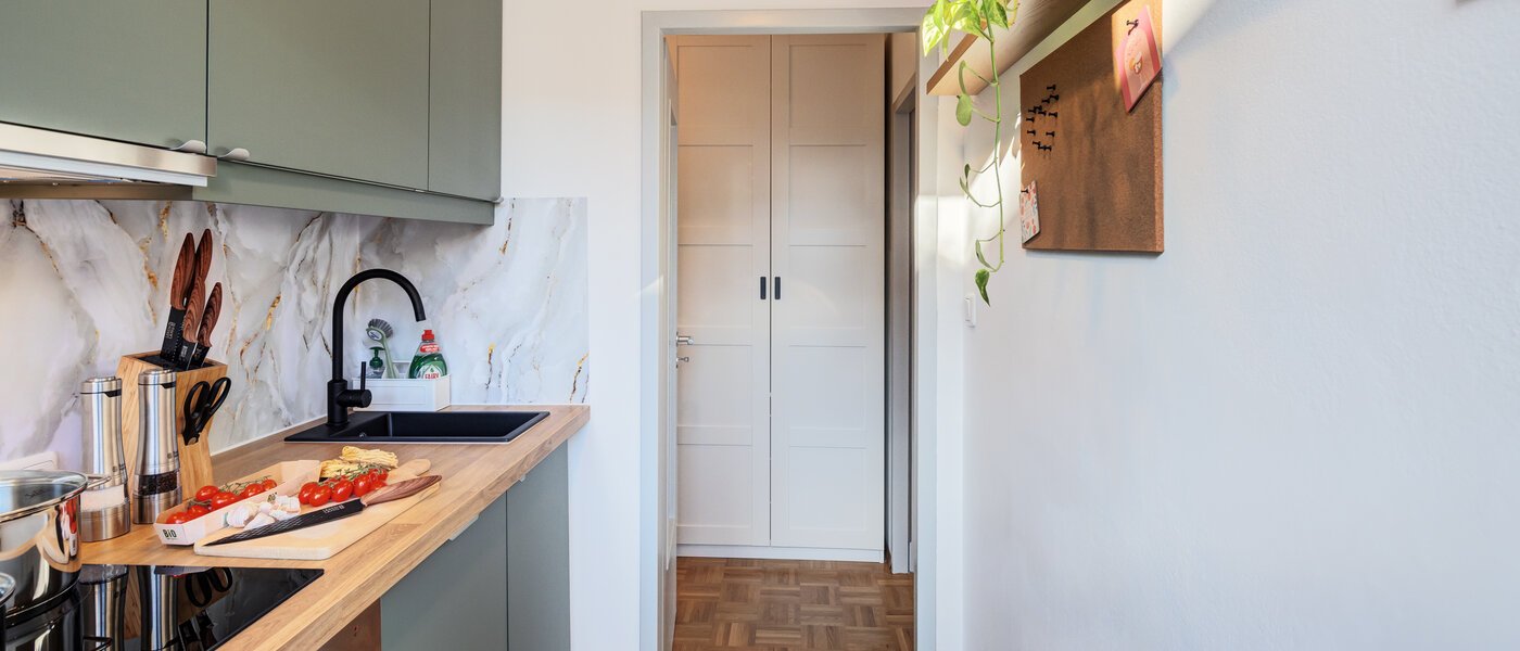 appartamento München Obermenzing 04 cucina 14712