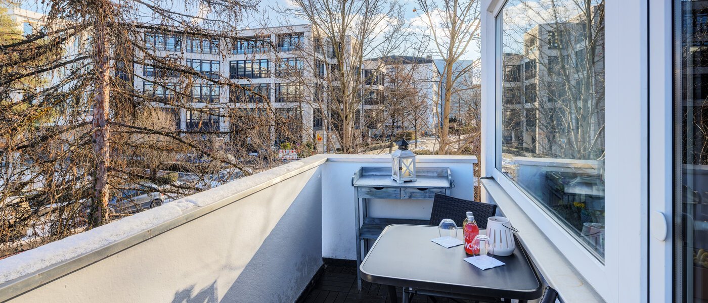 appartamento München Obermenzing 02 balcone 14712