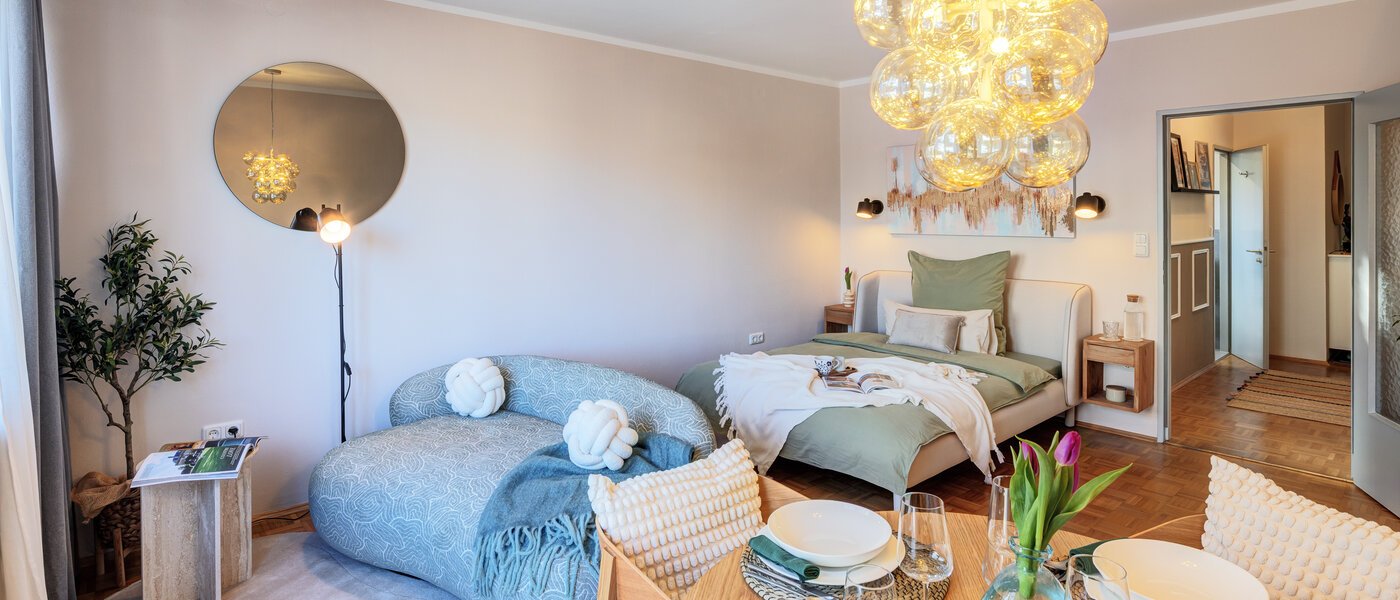 appartamento München Obermenzing 03 zona living 14712