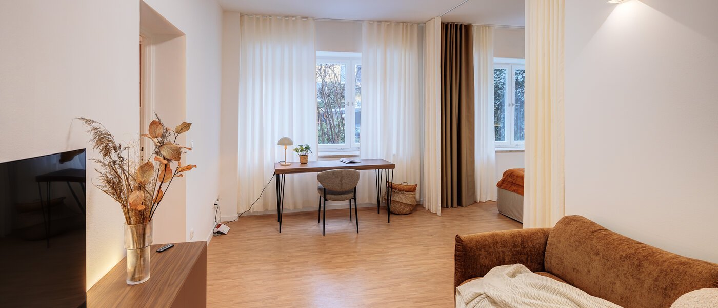 appartamento München Schwanthalerhöhe 02 zona living 14714