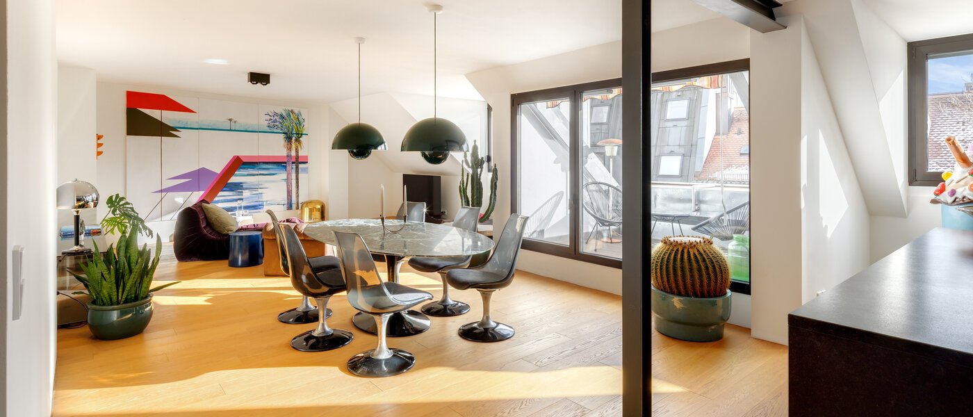 maisonette München Glockenbachviertel 02 soggiorno 14717