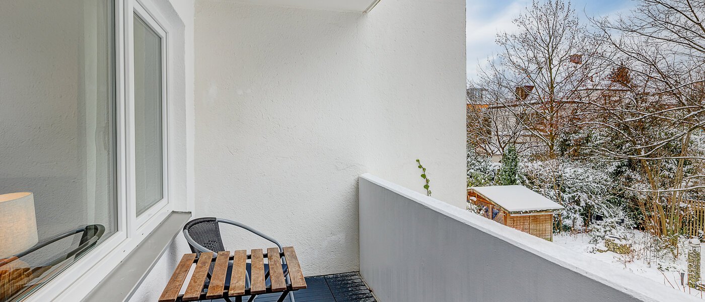 appartamento München Schwabing (links der Leopoldstraße) 01 balcone 14718