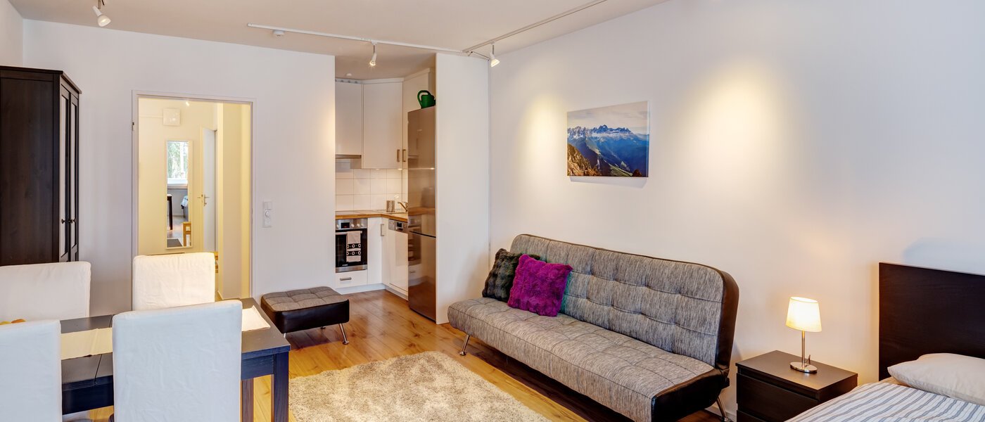 appartamento München Schwabing (links der Leopoldstraße) 03 zona living 14718