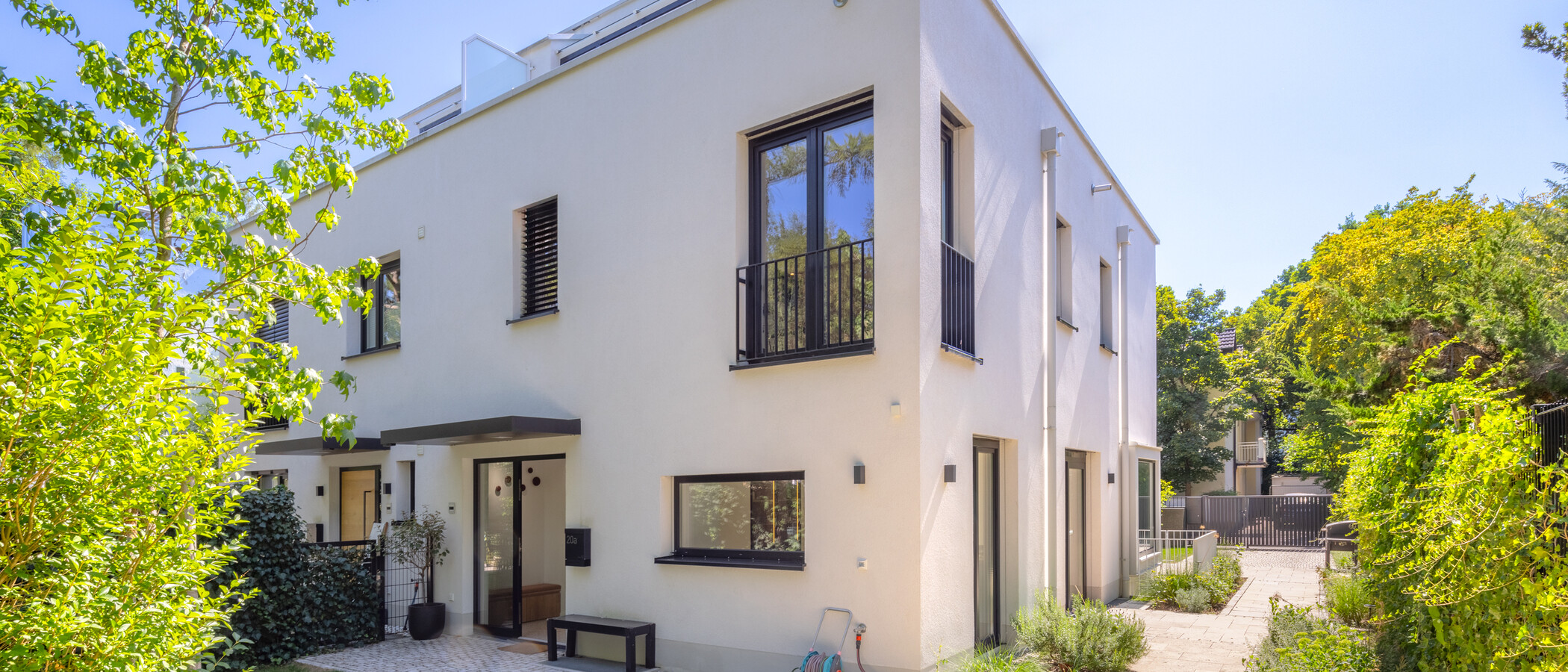 casa a schiera München Pasing 01 giardino 14721