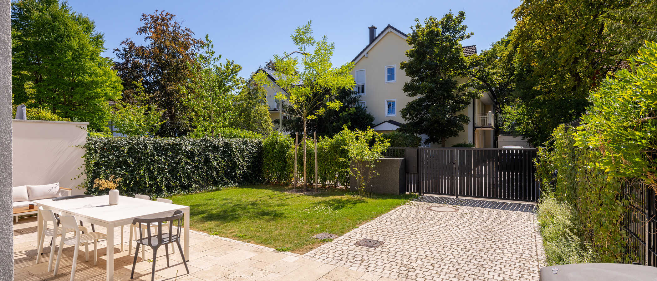 casa a schiera München Pasing 02 giardino 14721