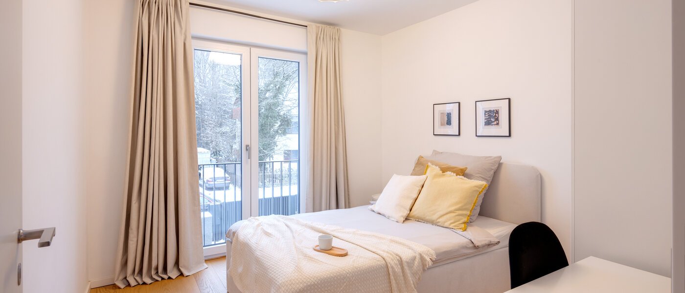 casa a schiera München Pasing 01 2° camera da letto 14721