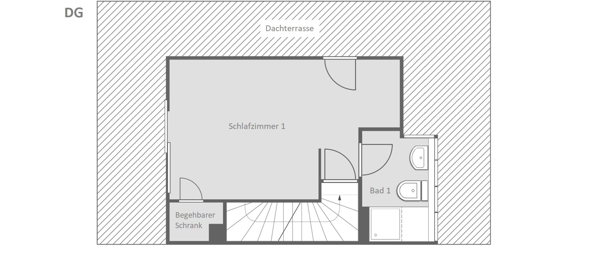 casa a schiera München Pasing 03 planimetria 14721