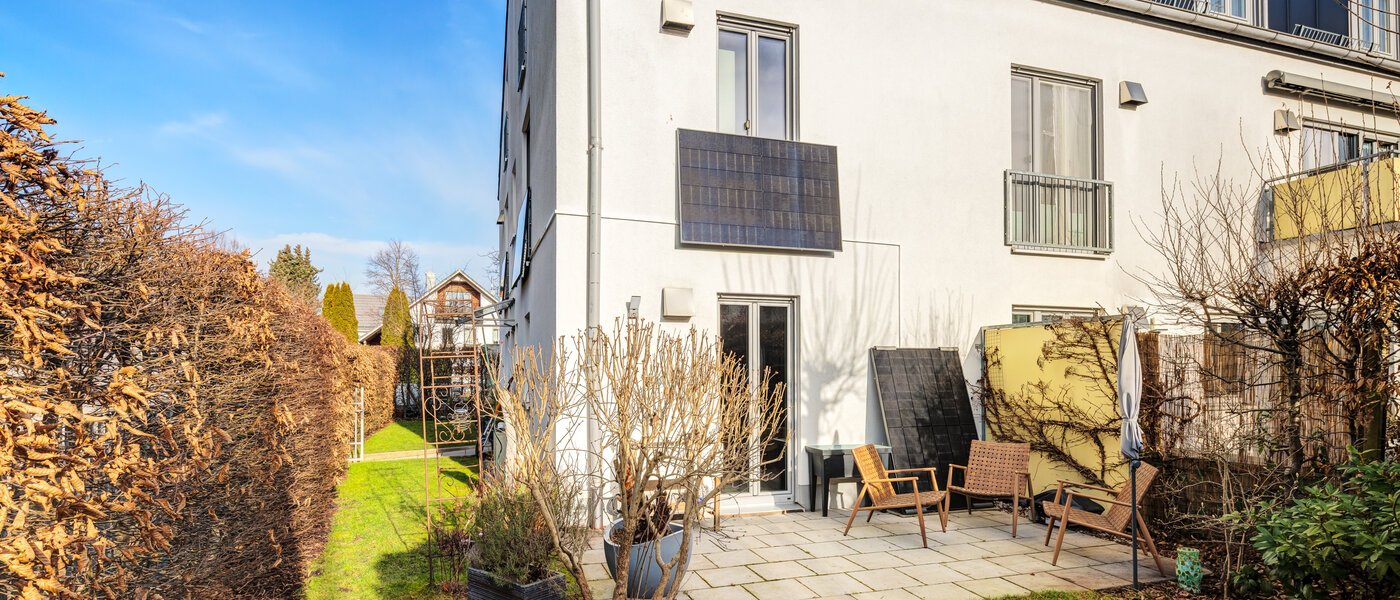 casa a schiera ad angolo München Untermenzing 01 giardino 14723