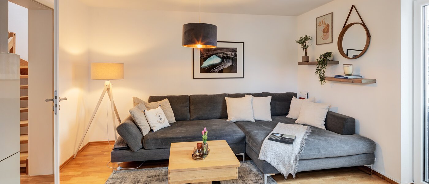 casa a schiera ad angolo München Untermenzing 01 soggiorno 14723