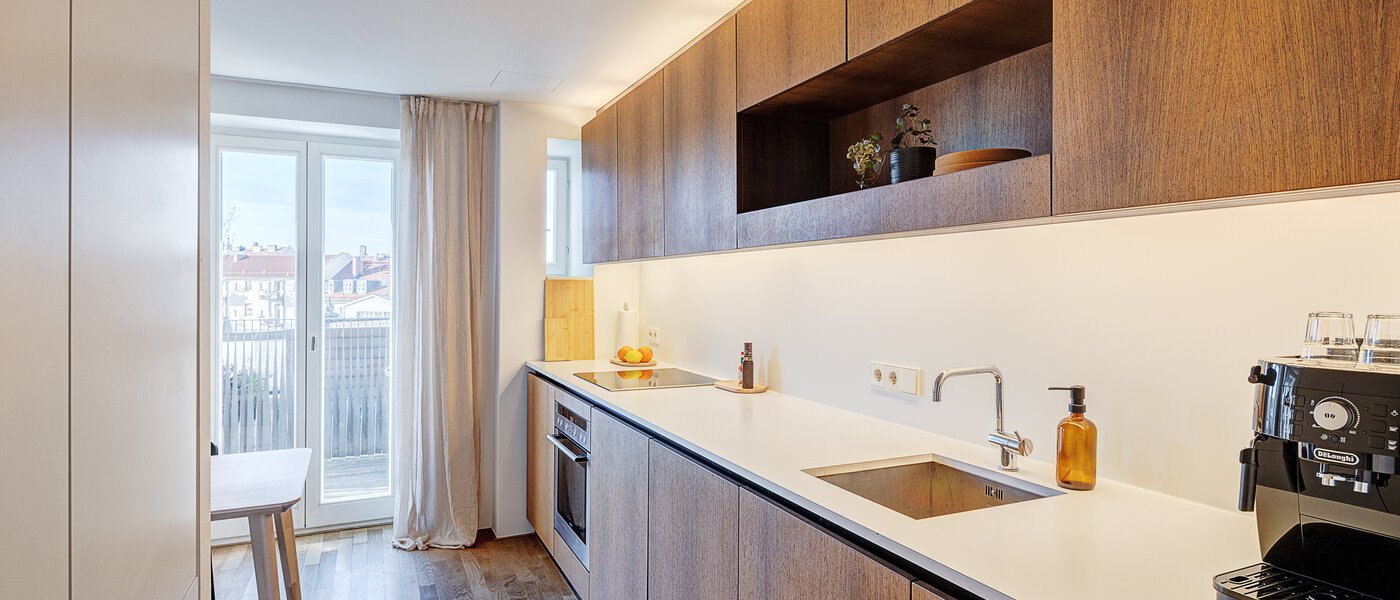 appartamento München Gärtnerplatzviertel 04 cucina 14724
