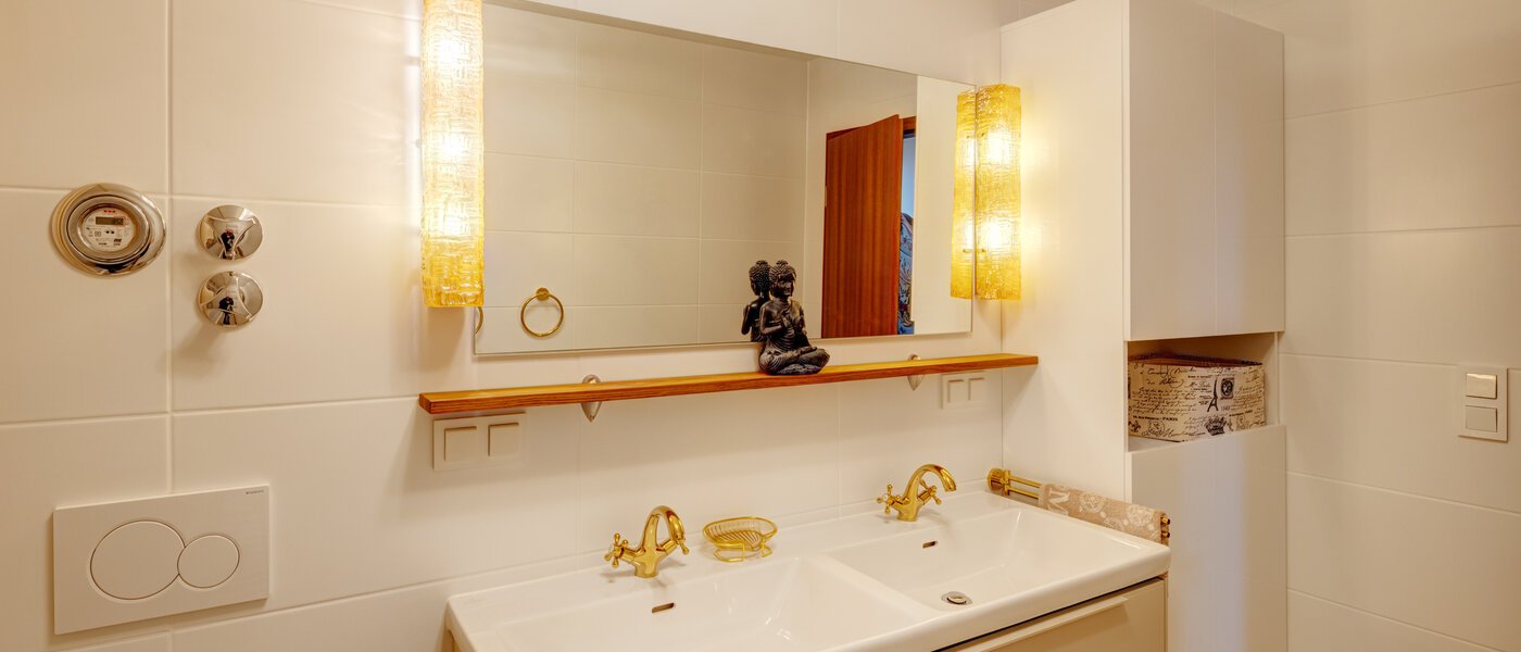 appartamento con giardino München Solln 03 bagno 14725