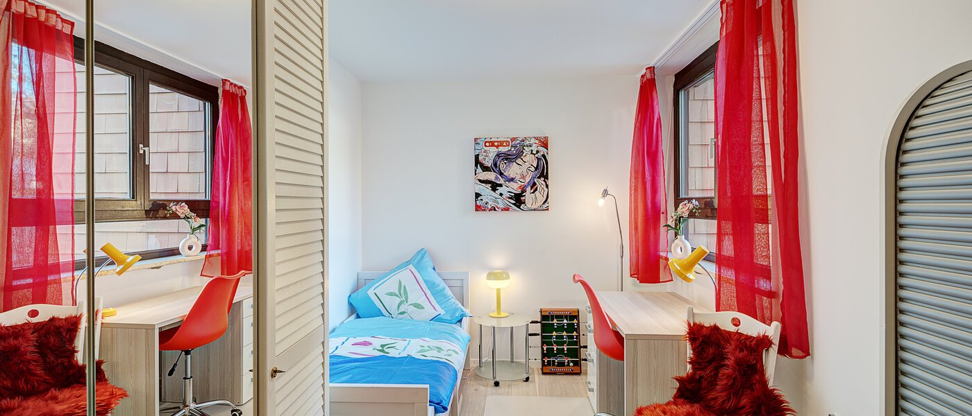 appartamento con giardino München Solln 01 2° camera da letto 14725