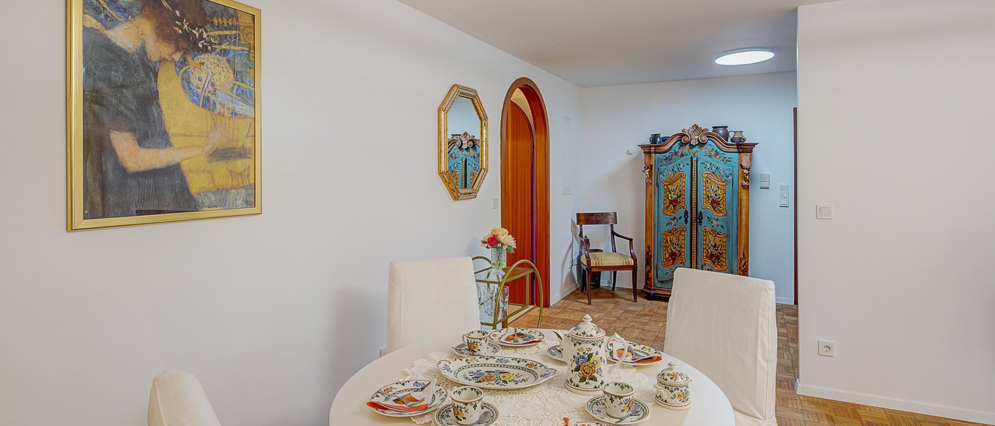 appartamento con giardino München Solln 03 zona living 14725