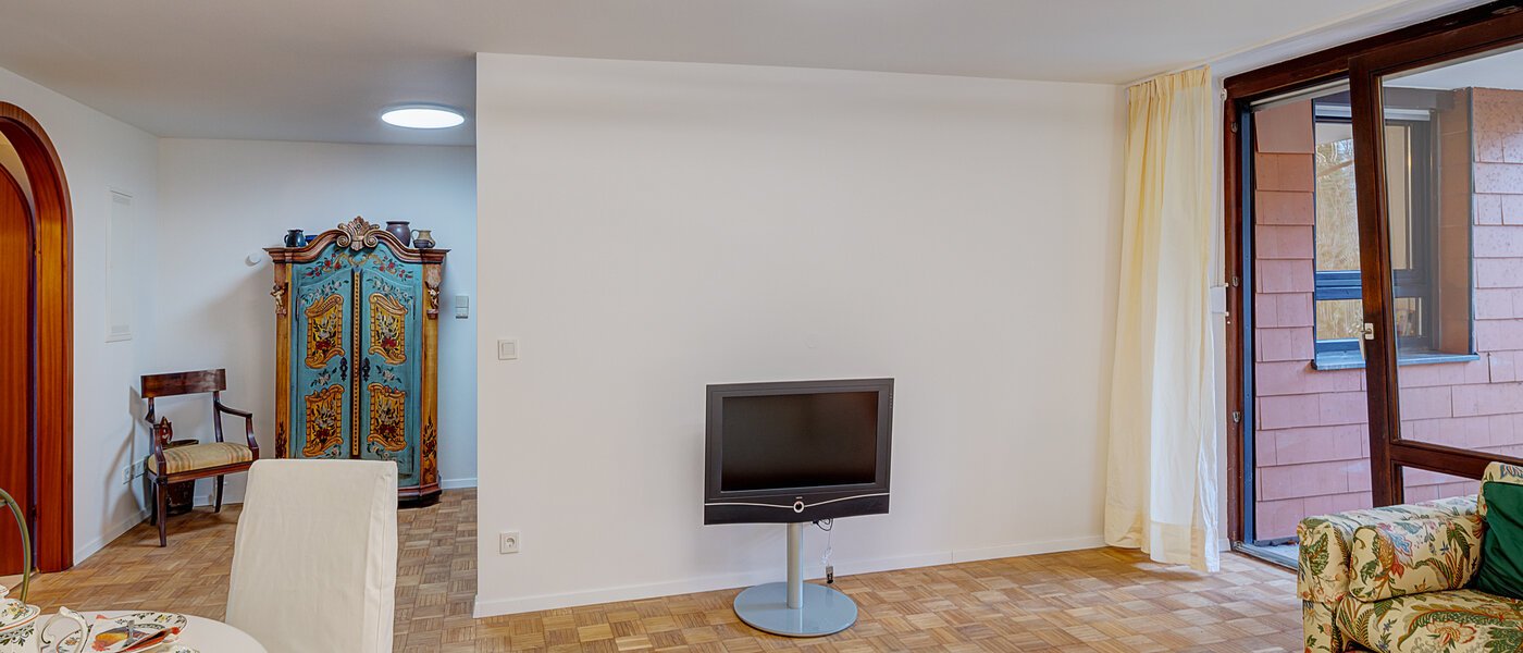 appartamento con giardino München Solln 04 zona living 14725