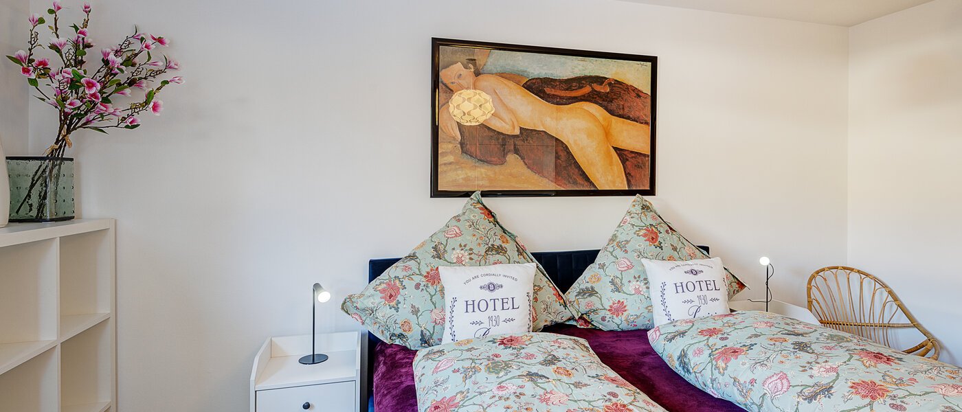 appartamento con giardino München Solln 02 1° camera da letto 14725