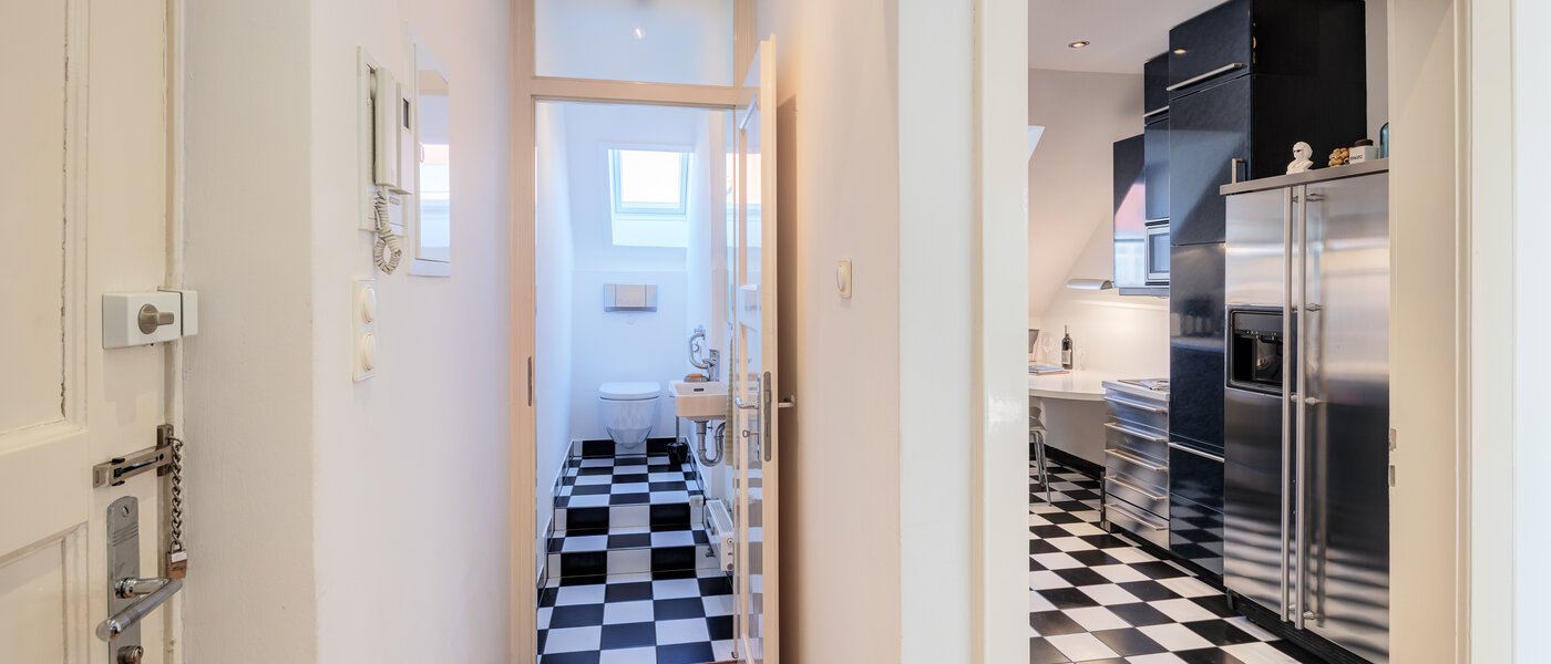 attico con terrazzo München Schwabing-West 02 toilette separata 14731