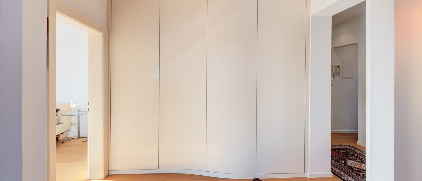 attico con terrazzo München Schwabing-West 06 zona living 14731