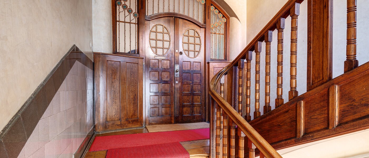 attico con terrazzo München Schwabing-West 01 vano scala 14731