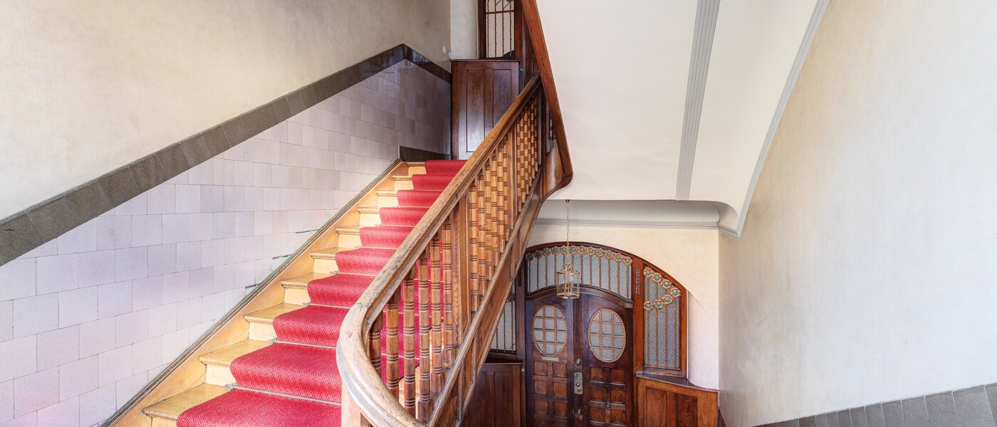 attico con terrazzo München Schwabing-West 02 vano scala 14731