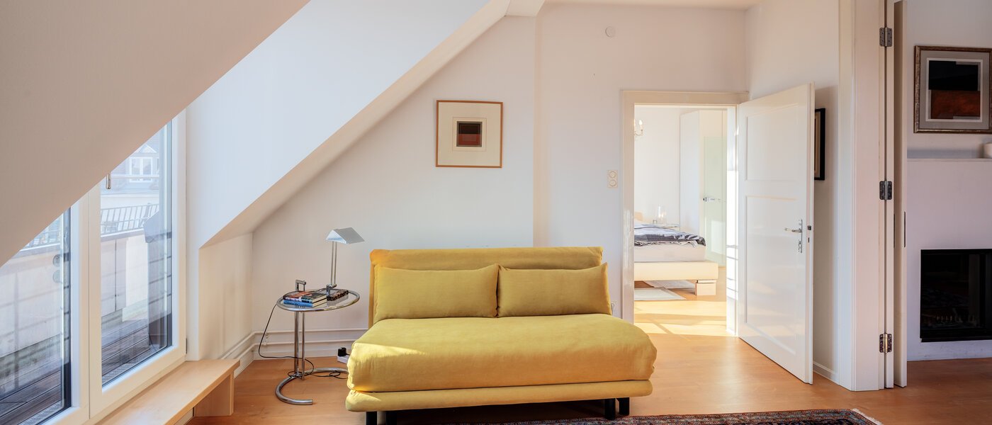 attico con terrazzo München Schwabing-West 02 camera per gli ospiti 14731