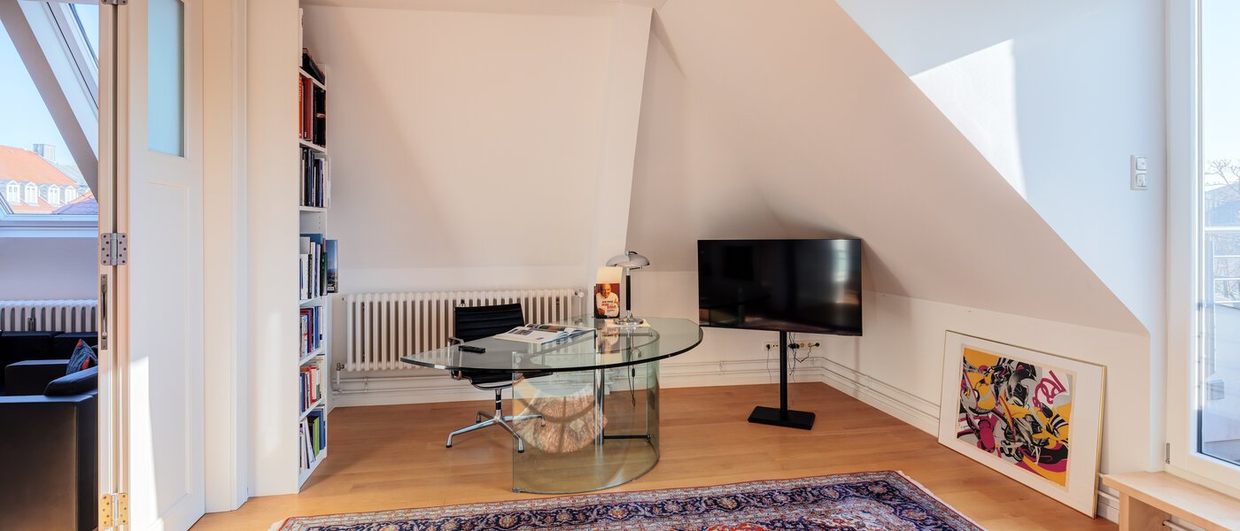 attico con terrazzo München Schwabing-West 03 camera per gli ospiti 14731