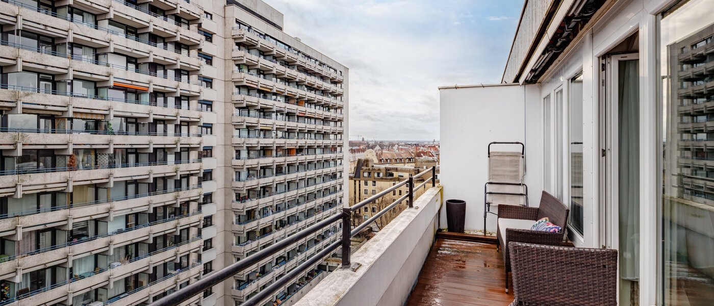 appartamento München Haidhausen 02 balcone 14734