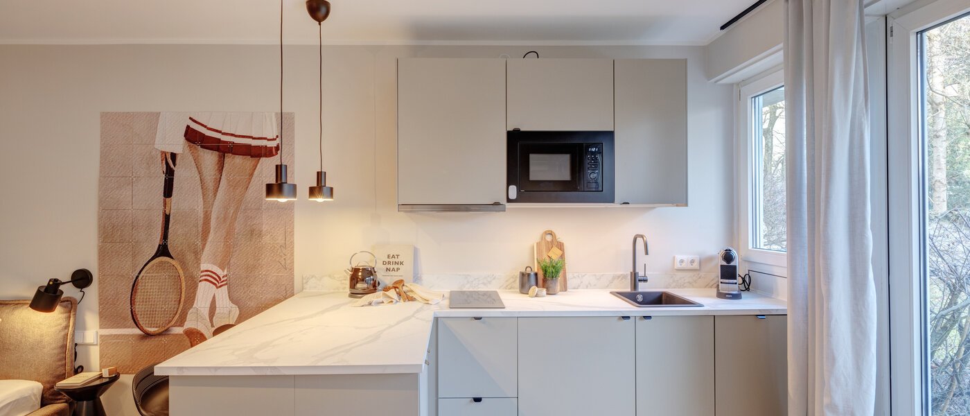 appartamento München Schwabing - Alte Heide 01 cucina 14736