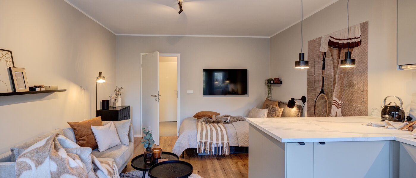 appartamento München Schwabing - Alte Heide 04 zona living 14736