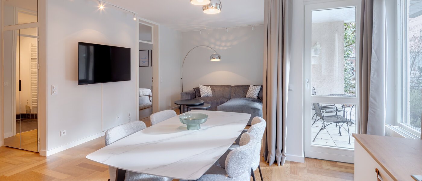 appartamento München Herzogpark 04 zona living 14737