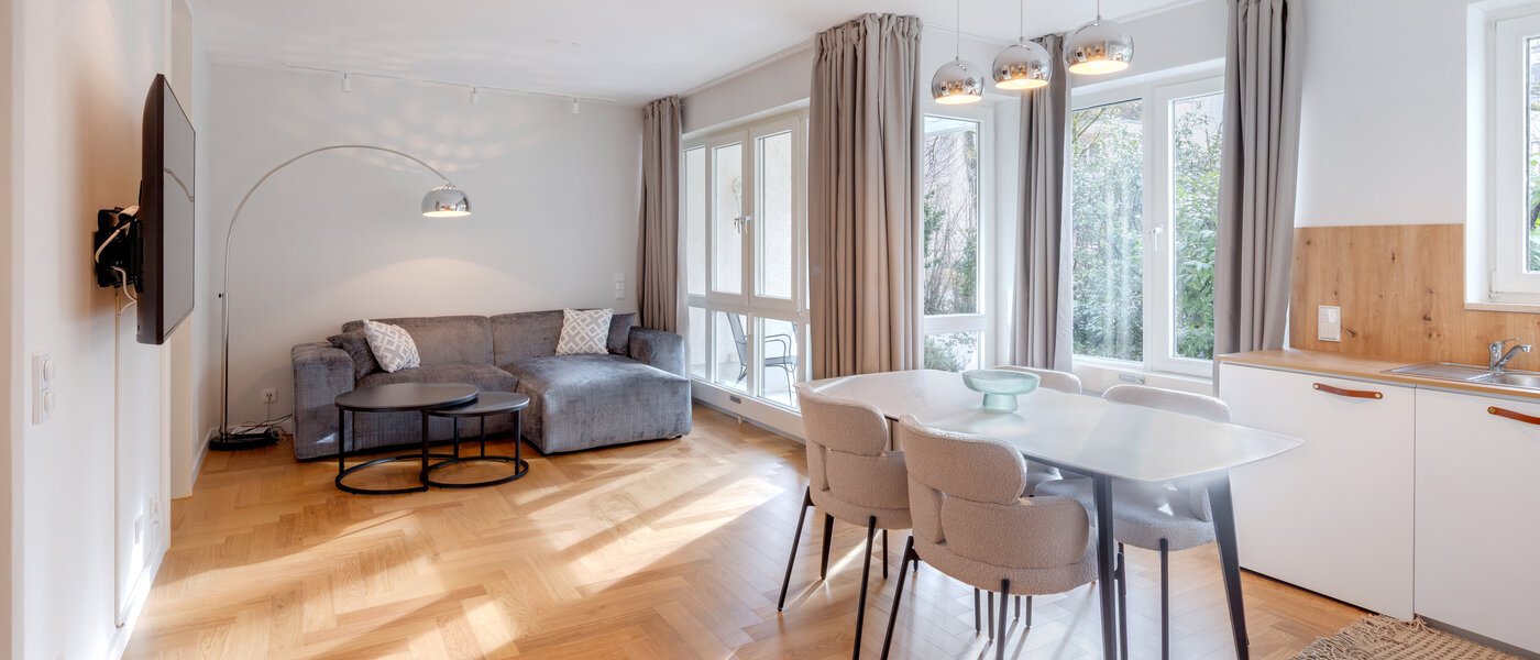 appartamento München Herzogpark 05 zona living 14737