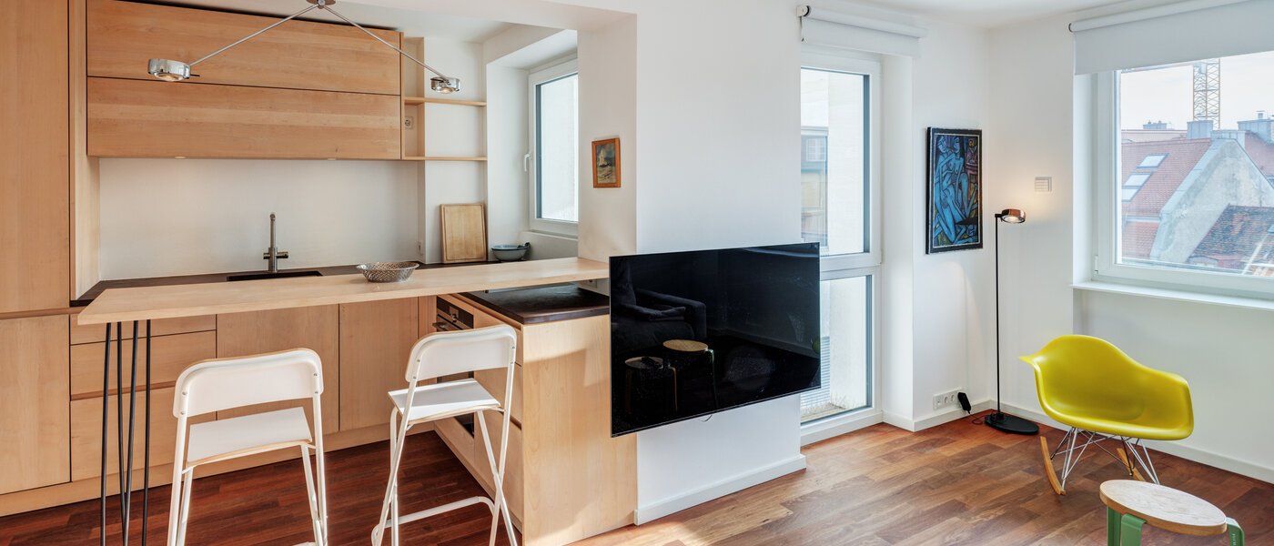 appartamento München Lehel 02 cucina 14739