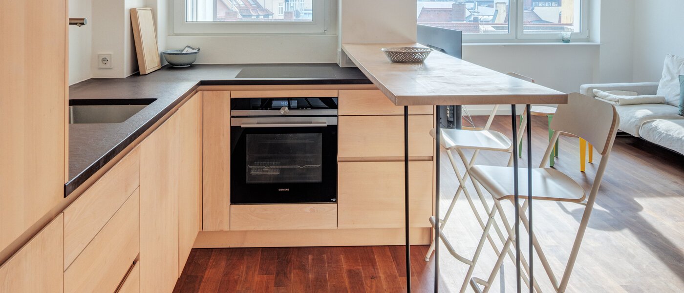 appartamento München Lehel 03 cucina 14739