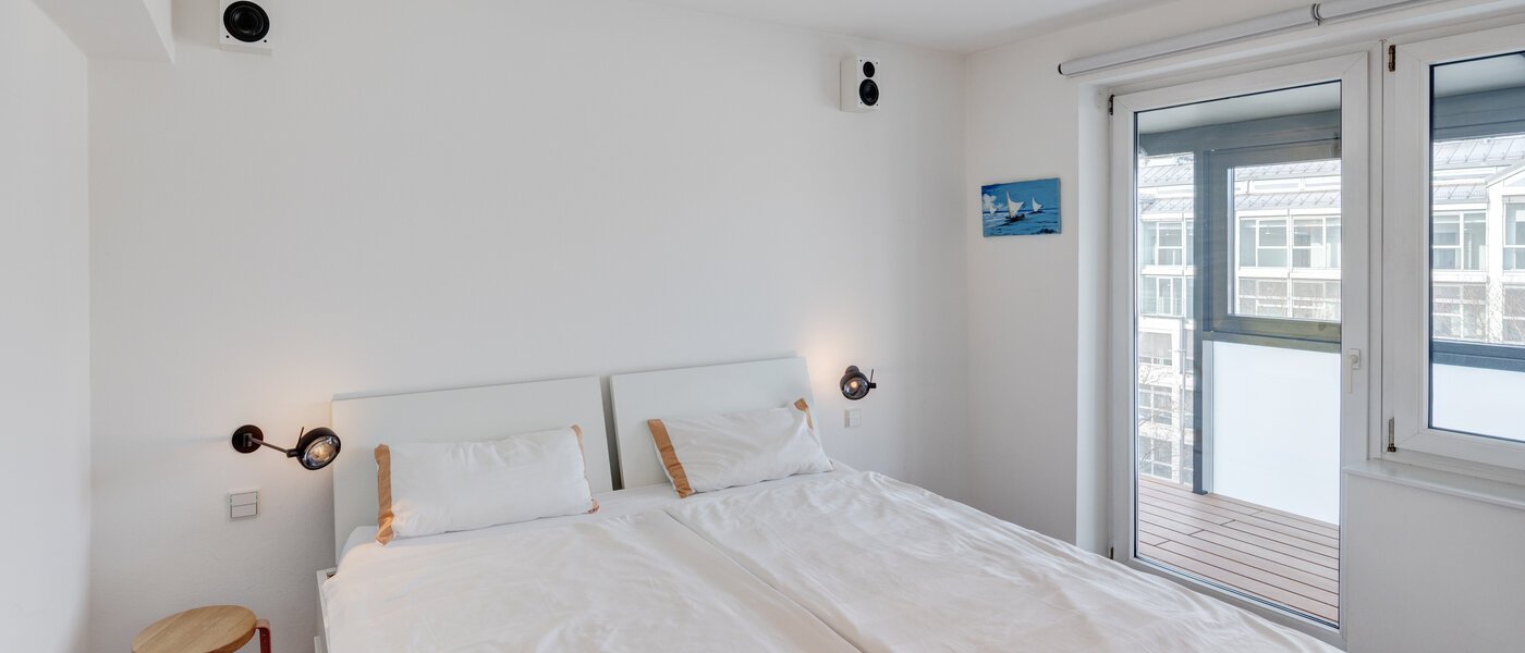 appartamento München Lehel 01 camera da letto 14739
