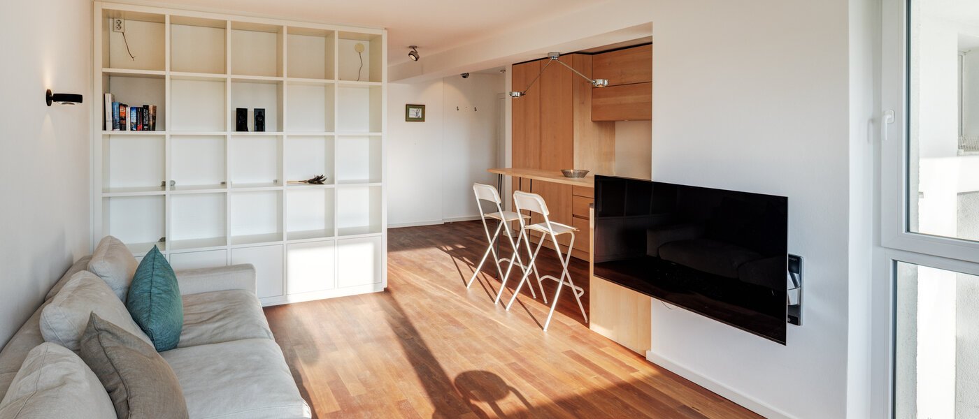 appartamento München Lehel 03 zona living 14739