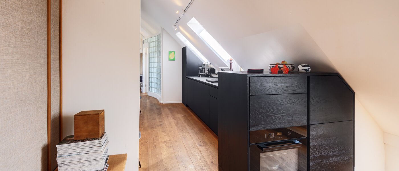 attico con terrazzo München Haidhausen 06 cucina 14748