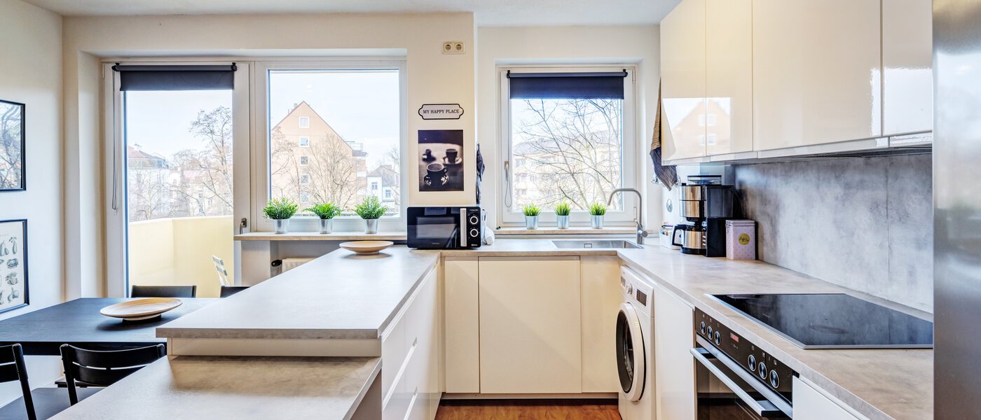 appartamento München Neuhausen 02 cucina 14753